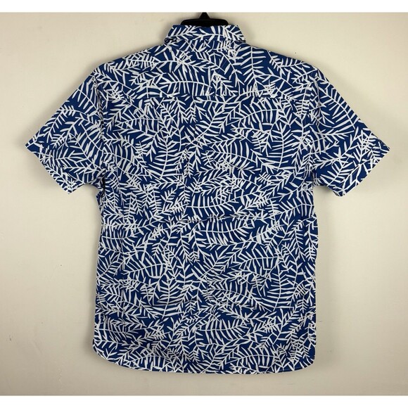 Men’s Tommy Hilfiger Button Down Hawaiian Shirt / Size Large - Picture 4 of 5